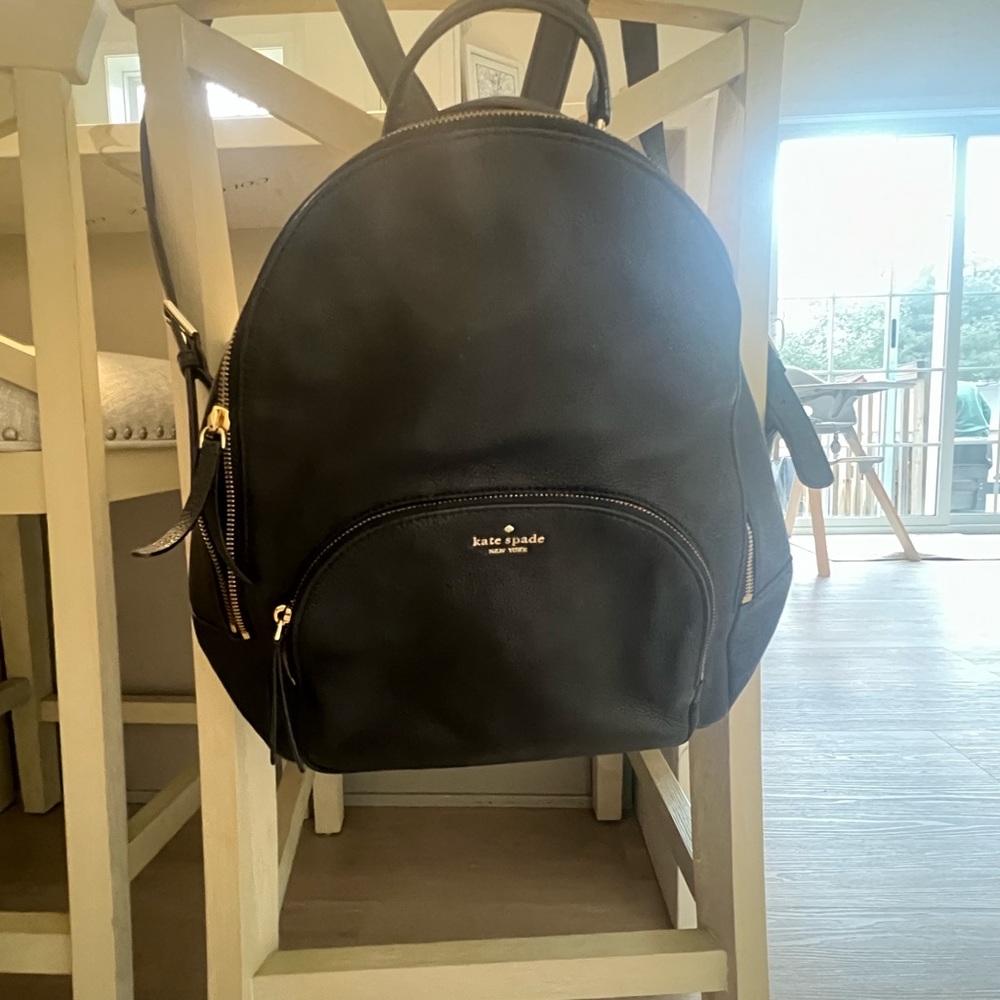 Kate spade leather backpack